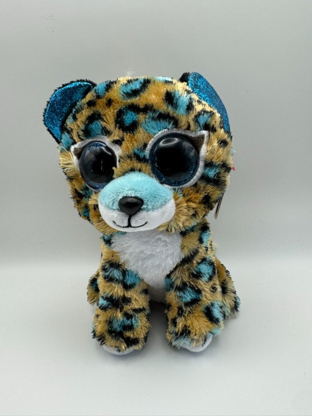 TY Beanie Boos Cobalt the Blue Spotted Leopard 6" Plush